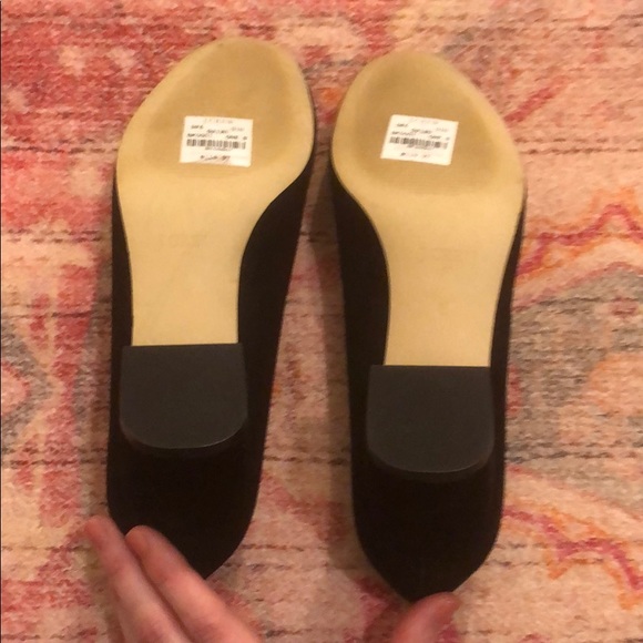 Jcrew new black suede pumps - Picture 4 of 4